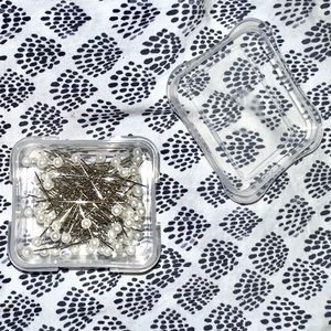 🤩 5 FOR $15 NWOT Sewing Pins Pearl Ball